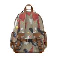 thumbnail image 3 of Birthday gift chicken backpack, spacious backpack with colorful farm animal prints, practical backpack for students, 3 of 6