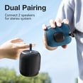 thumbnail image 6 of Portable Bluetooth Speaker, Dual Pairing Bluetooth 5.0, HD Stereo Sound & Deep B 24H Playtime IP67, 6 of 8