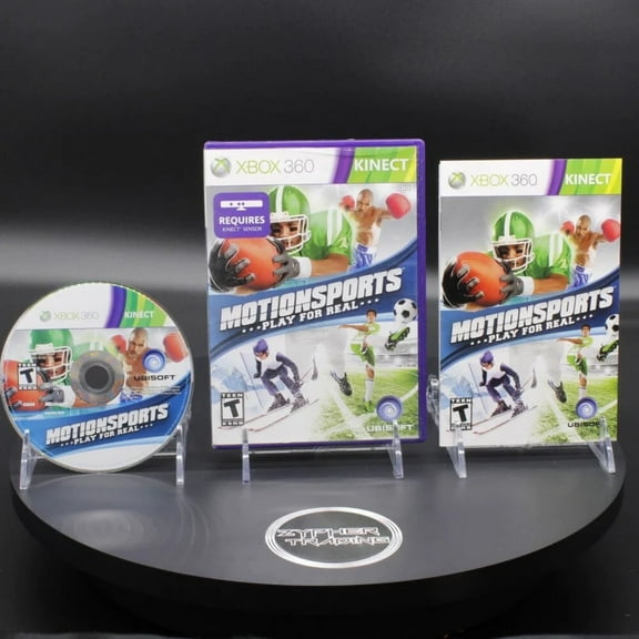 Restored MotionSports: Play For Real Microsoft Xbox 360 Kinect (Refurbished)