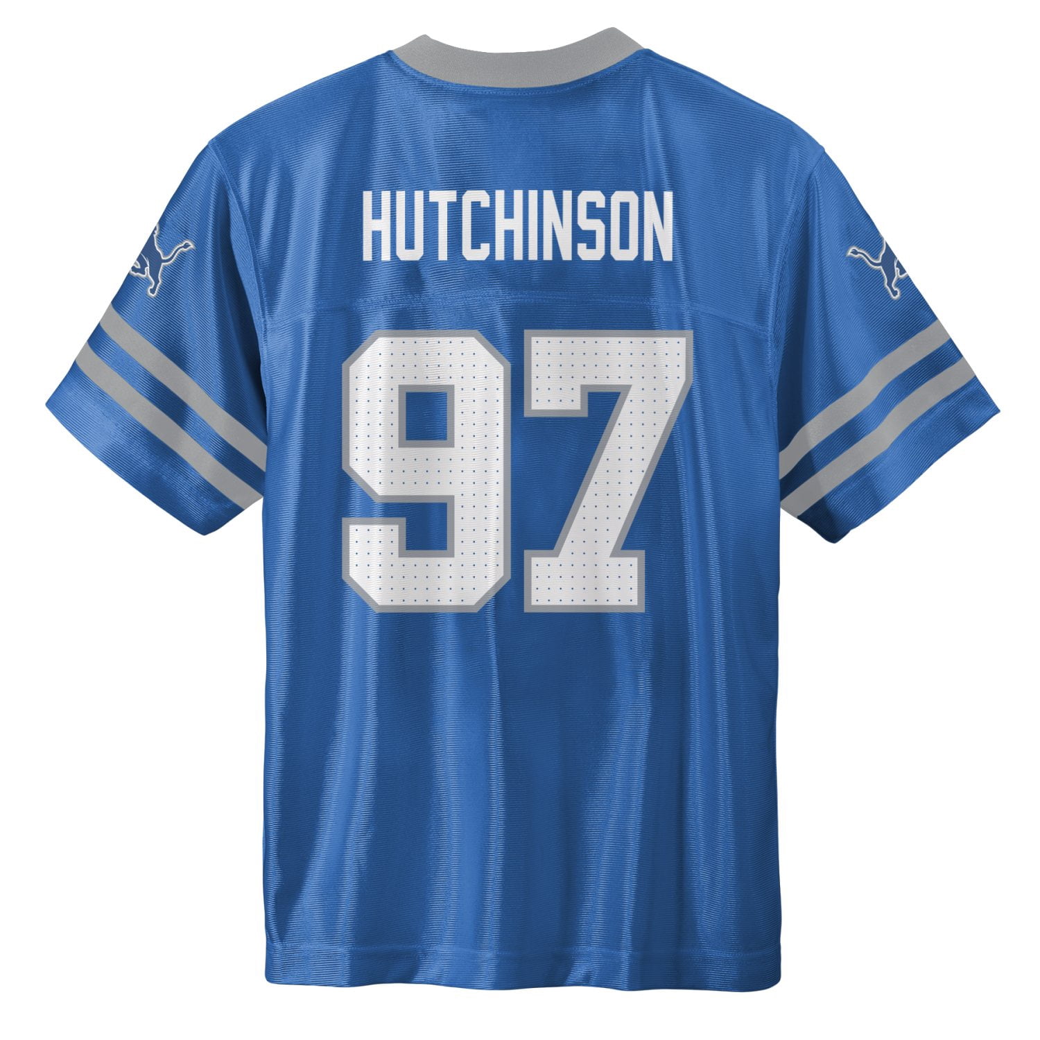 NFL DETROIT LIONS Boys Jersey Game Day Fan Apparel -Hutchinson