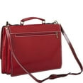 thumbnail image 3 of Sharo Thin Style Italian Leather Laptop Brief and Messenger Bag, 3 of 6