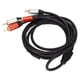thumbnail image 5 of Cable RCA Bling Bling cable de extensión RCA chapado en oro, 5 of 12