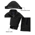 thumbnail image 2 of ZSHOW Boy's Snow Coat Windproof Ski Jacket Thick Hooded Snowboard Jacket Black 14/16, 2 of 8