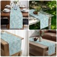 thumbnail image 5 of Spring Roses Flowers Table Runner 70 Inches Long,Dining Table Runners Dresser Scarves,Watercolor Botanical Floral Green Kitchen Coffee Tablerunner for Tabletop Party Birthday Holiday Wedding 13"x70", 5 of 8