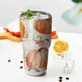 thumbnail image 3 of 30oz Fall Pumpkins and Birds Pattern Tumblers Stainless Steel Tumbler with Lid and Straw,Vacuum Insulated Double Wall Travel Tumbler Cups Mug with Cleaning Brush for Coffee,Tea, 3 of 7