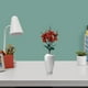 thumbnail image 4 of Flor Artificial de Magnolia Roja Imitación Flor Falsa Tallos Decoración del Hogar Centro de Mesa para la Sala de Estar, 4 of 6