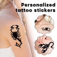 thumbnail image 2 of Waterproof Temporary Tattoo Stickers For Swimming Sports And Daily Wear, 2 of 6