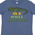 thumbnail image 4 of Inktastic In a While Crocodile with Cool Green Crock in Sunglasses Boys or Girls Toddler T-Shirt, 4 of 5