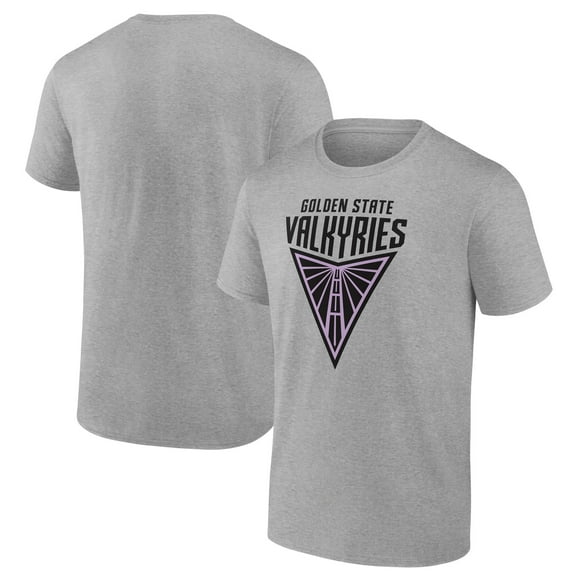Men's Heather Gray Golden State Valkyries Primary Logo T-Shirt