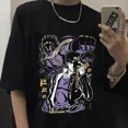 thumbnail image 3 of T-Shirt Graphique Aventure Bizarre Anime Jojo pour Hommes Femmes Mode Manches Courtes Hauts Décontractés Coton Oversize Mode Urbaine, 3 of 5