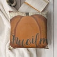 thumbnail image 3 of Fall Pumpkin Throw Pillow Covers Thanksgiving Orange Cushion Cover for Home Office Sofa, 3 of 5