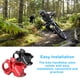 thumbnail image 5 of Soidarity Vástago corto de bicicleta, repuesto para ciclismo, manillar resistente, vástagos huecos, accesorio modificado, componentes de Ciclismo Negro, 5 of 6