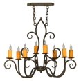 thumbnail image 6 of Meyda Tiffany 149115 Clifton 8 Light 26" Wide Taper Candle Style Chandelier, 6 of 7