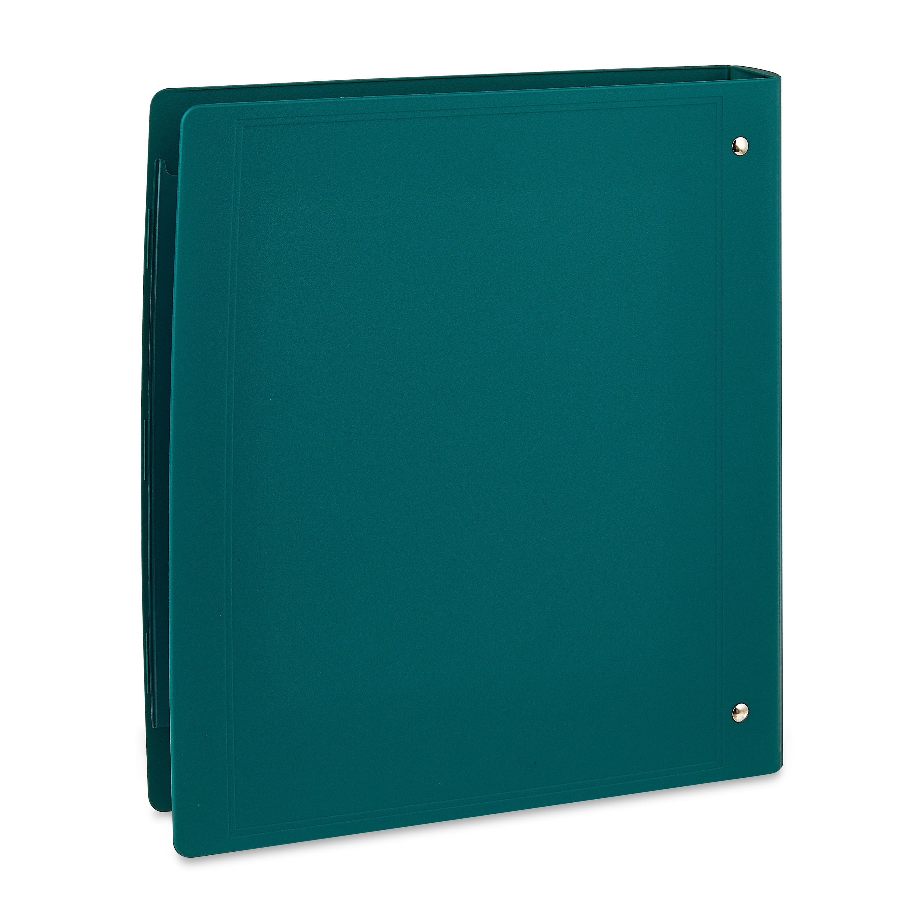 Pen+Gear Heavy Duty View 1.5" D-Ring Binder, Green