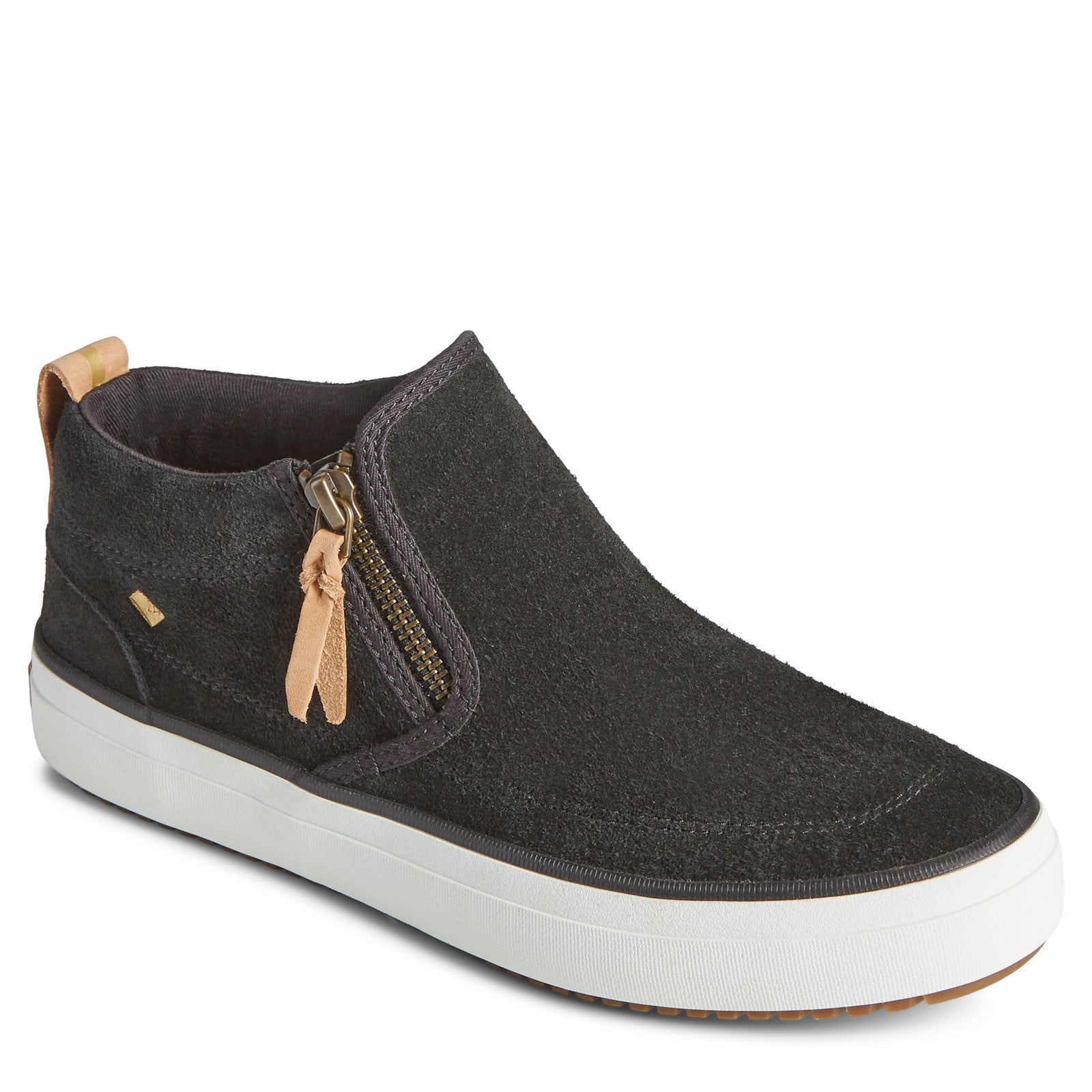 Sperry Women's Crest Lug Suede Chukka Shoes - Black - 7.5