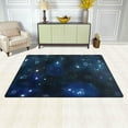 thumbnail image 3 of Coolnut Lightweight Carpet Mats, 31 x 20 inches Area Soft Rugs Floor Mat Doormat Decoration for Rooms Entrance Sky Galaxy, 3 of 6