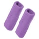 thumbnail image 1 of 1 par de muñequeras, muñequeras de algodón absorbente de sudor, hilo de látex, morado claro, 8x15 cm, 1 of 7