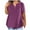 Purple, variant on Sakmal Short Sleeve Tee V-Neck Basic Oversized Shirts Green Womens Tops Dressy Casual