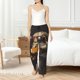 thumbnail image 4 of Balery Modern Funny Duck Pantalones de pijama para mujer, pijamas ultraligeros, pantalones de estar por casa-3X-Large, 4 of 6