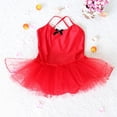 thumbnail image 3 of Kids Girls Cotton Camisole Tutu Leotard Dance Skate Dress 2-7 Years, 3 of 6