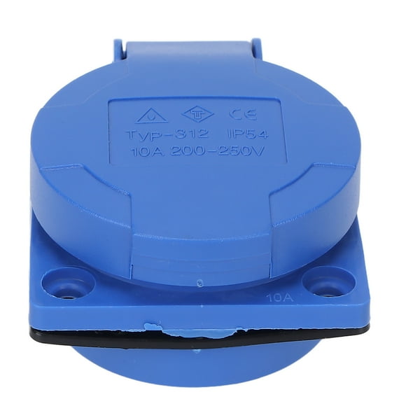 Enchufe industrial oculto impermeable enchufe industrial oculto para agricultura muelle caravana camping 5 pines