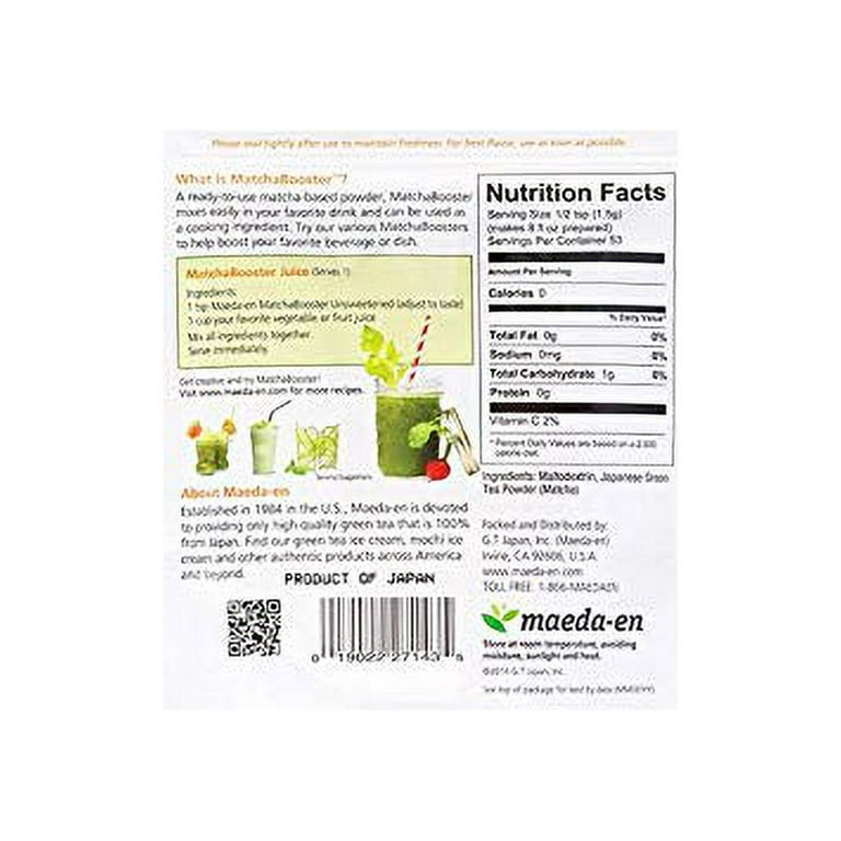NAKED MATCHA Organic Matcha Green Tea Powder - 12pk. – maeda-en