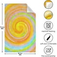 thumbnail image 2 of Coolnut 4 PCS Kitchen Dish & Tea Towels, Gradient Swirl Reusable Cloths for Cooking and Drying Dishes for Home Kitchen Cleaning, 28"x18", 2 of 5