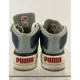 thumbnail image 4 of PU & MA Unlimited High Evo White Navy Gray Lace-Up & Strap Sneakers Size 8.5, 4 of 6