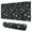 Dark Blue Sun, variant on Long Mouse Pads for Desk,Navy Mexican Skull Pattern Desk Mats on Top Of Desks, Desk Mouse Pad Extra Large with 3mm Non-Slip Base and Stitched Edge for Gaming,Office,Work,Home 31.5"x11.8"