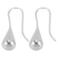 thumbnail image 4 of Here's a refined and professional product description based on the details you provided:\n\n \n\n**2pcs Sterling Silver Teardrop Earrings for Women –, 4 of 5