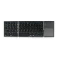 thumbnail image 2 of Viflosae up to 60% off Gifts Foldable Bluetooth Keyboard, Mode Bluetooth And USB Cable Portable BT Rechargeable Wireless Keyboard With Touchpad For Multiple System Use Deals, 2 of 2