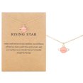 thumbnail image 1 of Starry Sky Series Gota de aceite Saturno Globo Colgante Collar para Mujer Chica, 1 of 5