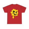 thumbnail image 2 of Splat smiley face emoji  Unisex Heavy Cotton Tee, 2 of 8