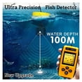 thumbnail image 2 of New Upgrade Handheld Fish Depth Finder Ice Shore Boat Fishing Fish Detector Device Sonar Sensor Transducer and LCD Display Waterproof Underwater Fish Finder, 2 of 7