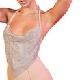 thumbnail image 4 of SAYOO Chaleco de cintura brillante para mujer SAYOO  moda, 4 of 9