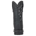 thumbnail image 3 of HOSS Men’s Composite Toe Waterproof Pull-On Western Work Boot Slip Resistant EH We The People Black, 3 of 6