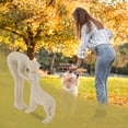thumbnail image 7 of Unique Bargains Dog Statue Decorations Cute Dog Decor for Office Living Room Bedroom Home Brown, 7 of 7