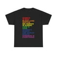 thumbnail image 2 of Rainbow Quote Gay Pride Shirt, Love is Love and Equality Shirt ID-0520-WPH3, 2 of 10