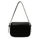thumbnail image 1 of Nuevo bolso de hombro de PU de moda, bolso cruzado retro de gran capacidad para mujer, color negro, 1 of 5
