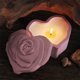 thumbnail image 4 of Vela de aromaterapia DIY de yeso con caja de almacenamiento con tapa, molde de silicona para espejo Love Rose, 4 of 4
