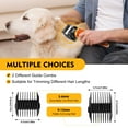 thumbnail image 5 of Plug-in Pet Grooming Clipper, 33 Tooth Steel Ceramic Blade Electric Trimmer, Quiet Pet Hair Cutting Tool for Home Farm Use, 5 of 17