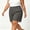 Dark Gray, variant on CBASIHI Womens Plus Size Shorts with Pockets- High Waist Summer Casual Dressy Wide Leg Elastic Waist Cotton Linen Shorts Dark Gray Size L-5XL