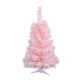thumbnail image 2 of Christmas Tree,Christmas Decorations Artificial Christmas Tree Pink Tabletop Christmas Tree 17.72inch Snow Flocked Mini Xmas Pine Tree for Christmas Indoor Outdoor Holiday Home Decoration, 2 of 9