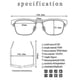 thumbnail image 5 of Ky02 Smart Glasses: Wireless Bluetooth Calling, Music Audio, Sports Glasses with Headphones, for All Devices, 5 of 5