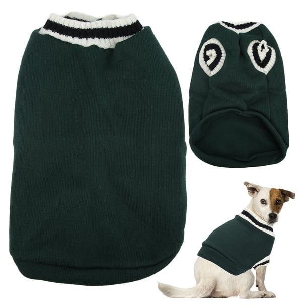 Suéter Para , Jersey De Punto Con Cuello En V, Chaqueta Para , Ropa Cálida De Invierno Para Mascotas Pequeñas Y Medianas En Otoño E Invierno