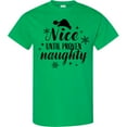 thumbnail image 3 of Inktastic Christmas Nice Until Proven Naughty T-Shirt, 3 of 5