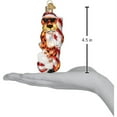 thumbnail image 4 of Old World Christmas Chester Cheetah On Candy Cane Glass Blown Ornament for Christmas Tree, 4 of 6