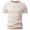 #03 Khaki 【Mix & Match: Choose Your Favorites】, variant on Men's Vintage Knitted Sweater Casual Solid Top, Quick Dry Knitwear Short Sleeve, Round Neck Pullover Comfort Stretch, 90% Polyester 10% Spandex Daily Wear Street Style | Zenithor,Yellow 5XL