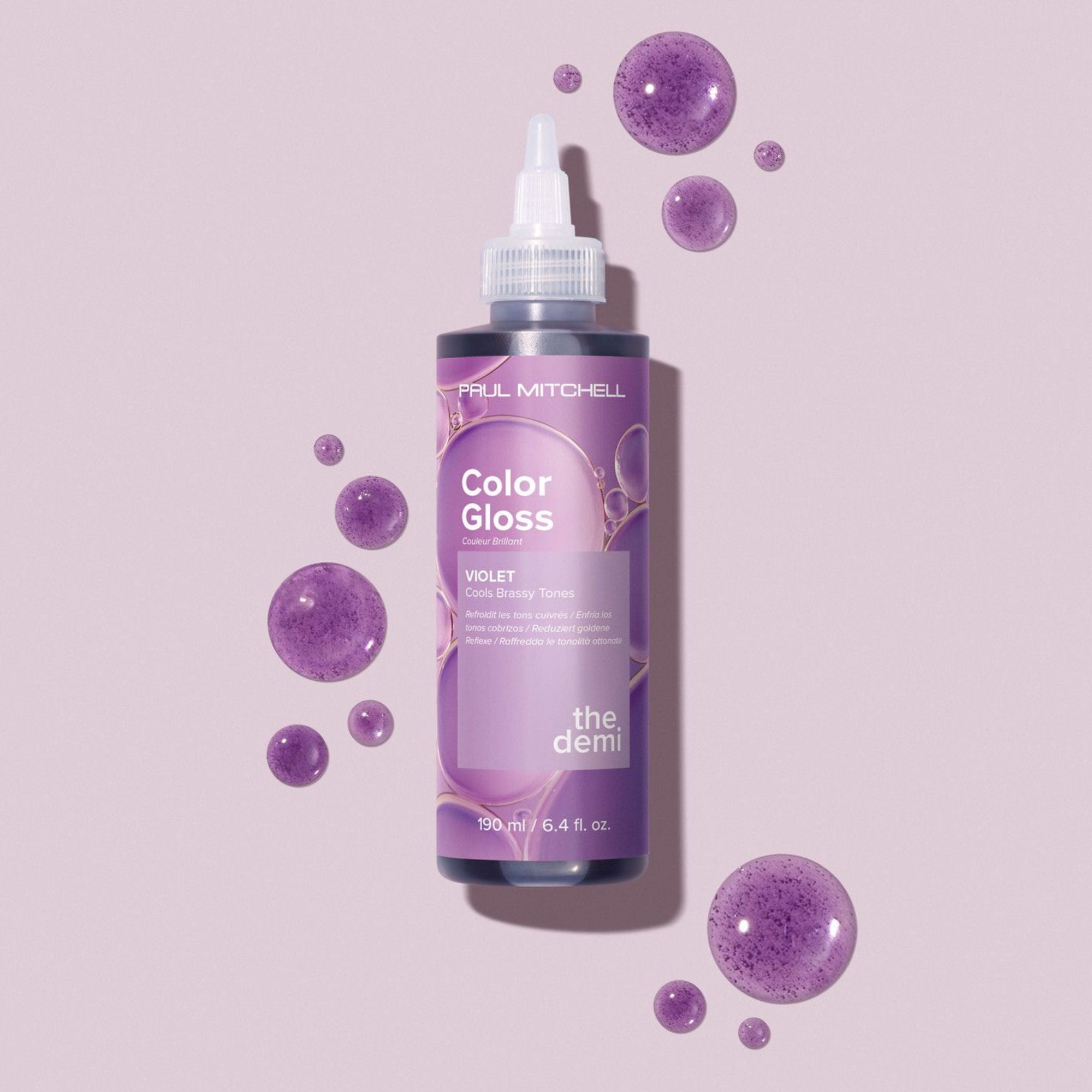 The Demi Color Gloss, Violet, 6.4 oz.