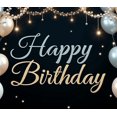 thumbnail image 4 of Decorative Design Happy Birthday Banner Balloon Decoration Party Backdrop for Birthday Party Event Decoration Indoor Celebration, 4 of 7